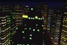 29款城市夜景空间背景视频素材