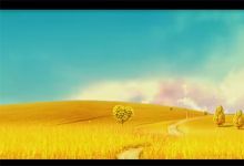 20款金色麦田麦浪背景视频素材