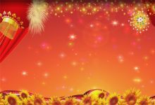 67款喜庆灯笼大鼓龙凤背景视频素材